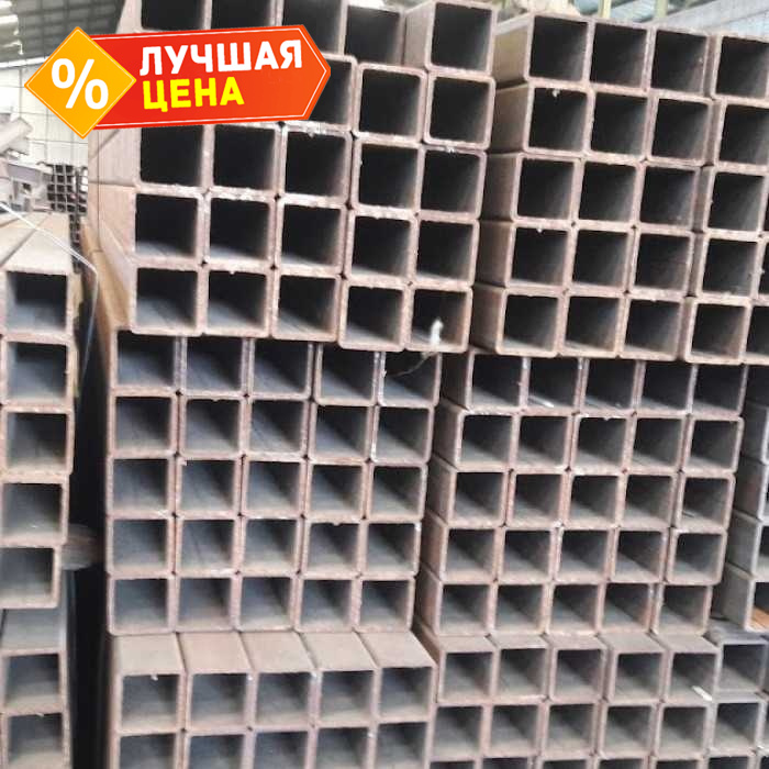 Труба профильная квадратная оцинкованная 100х100х4 мм 12 м